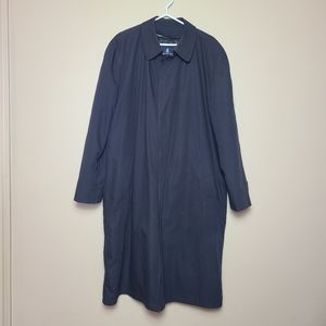 London Fog Navy Trench Coat